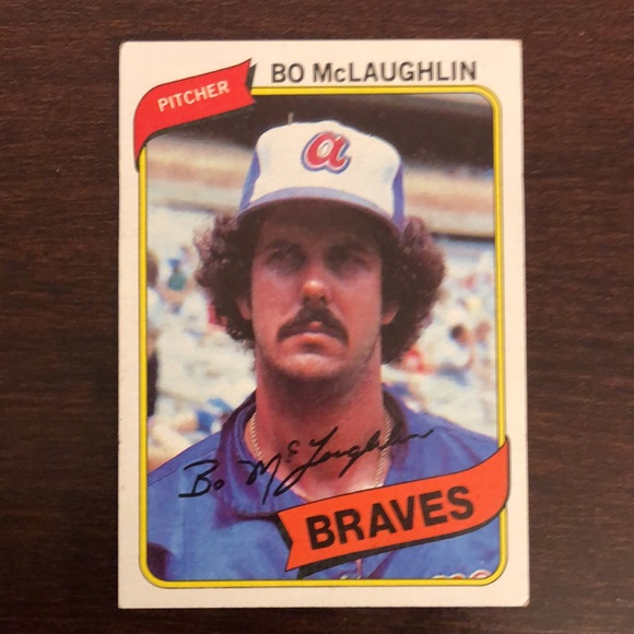 Vintage Topps MLB Atlanta Braves Baseball Card Bundle - Picture 5 of 8